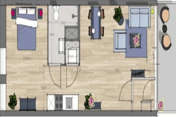Studio Spoorlaan in Tilburg, Huizen en Kamers, Kamers te huur, 50 m² of meer, Tilburg
