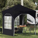 vidaXL Pop-up partytent 192 x 192 x 245 cm Antraciet, Tuin en Terras, Partytenten, Verzenden, Nieuw, Partytent