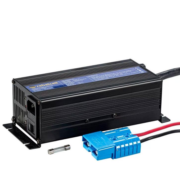 Rebelcell Acculader 12.6V20A voor de Bluetooth Outdoorbox, Watersport en Boten, Navigatiemiddelen en Scheepselektronica, Nieuw