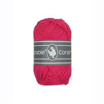 Durable Coral Mini 236 Fuchsia - Haakgaren / Breigaren, Hobby en Vrije tijd, Breien en Haken, Ophalen of Verzenden, Nieuw, Breien of Haken