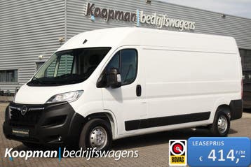 Opel Movano 2.2D 140pk, Gebruikt, Euro 6, Wit, Onderhoudsboekje