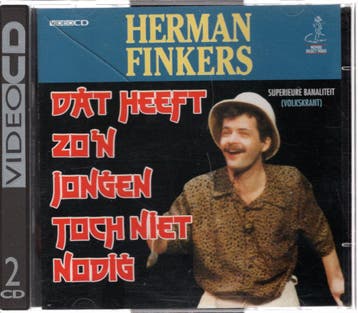 Philips CD-i / CDi Herman Finkers: Dat Heeft Zon Jongen Toc, Verzenden, Zo goed als nieuw