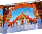 The Marble Temple - Bangkok Puzzel (1000 stukjes) | Enjoy, Hobby en Vrije tijd, Verzenden, Nieuw