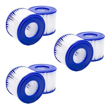 Bestway filter | Type VI | Ø 10.6 x 8 cm (6 stuks), Verzenden, Nieuw