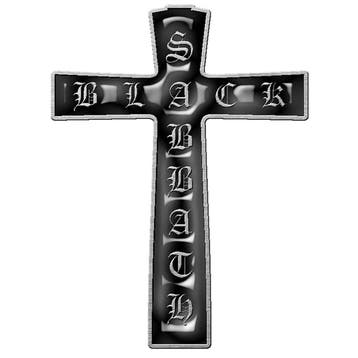 Black Sabbath - Cross - ijzeren pin officiële merchandise, Verzamelen, Ophalen of Verzenden, Nieuw, Gebruiksvoorwerp