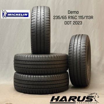 235/65/16C 115/113R Michelin zomerbanden demo 4X, Bestelwagen, 16 inch, Nieuw, Ophalen of Verzenden