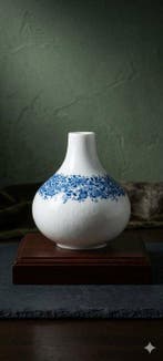 Rosenthal - Bjørn Wiinblad - Bloempot - Romantische Vorm -