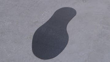 Voetstap  -  Anti slip - Geel - Anti - slip -, Verzenden
