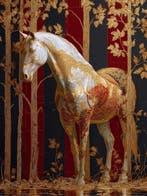 Yamila - Elegancia Ecuestre: Caballo Blanco