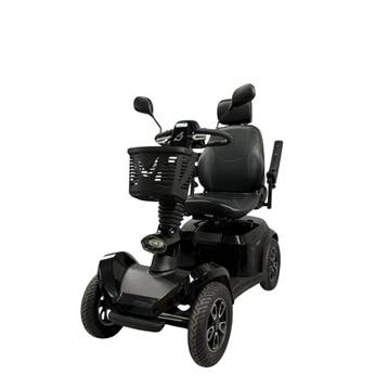 Life & Mobility Presto S 2023 Zwart | Gebruikte Scootmobiel, Ophalen of Verzenden, Gebruikt