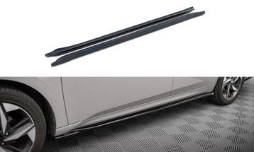 Zijskirts Hyundai Elantra 2020 - 2023 Maxton Glans Zwart, Ophalen of Verzenden, Nieuw