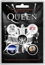 Queen - Freddie - button 5-pack officiële merchandise, Ophalen of Verzenden, Nieuw, Kleding