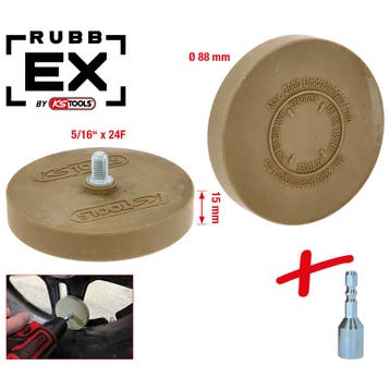 KS Tools Caramelschijf Lijmverwijderaar Matte Lak 88mm, Auto diversen, Autogereedschap, Verzenden, Nieuw