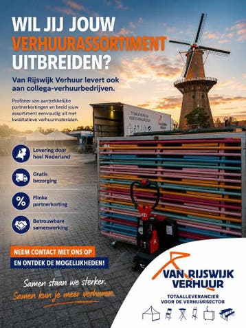 Partner voor Partyverhuur, Tentverhuur en Verhuurbedrijven, Nieuw, Overige