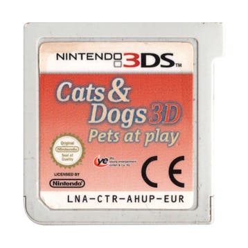 3DS Cats & Dogs: Pets at Play, Verzenden, Zo goed als nieuw