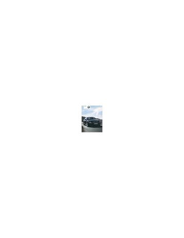 2003 BMW 6 SERIE INSTRUCTIEBOEKJE DUITS