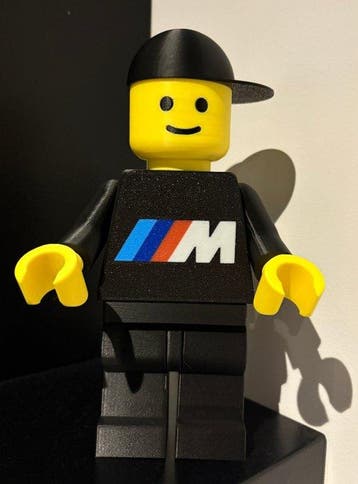 Lego Minifiguur - Custom Item - XL BMW Brick Lego Versie, Nieuw