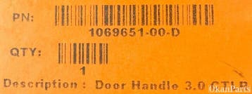 Tesla Model 3 deur portier module 1069651-00-D, Ophalen, Gebruikt