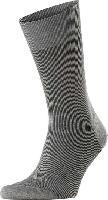 Falke Sok Fine Shadow Antraciet maat 39-40 Heren, Verzenden, Nieuw, FALKE