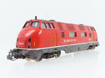 Märklin H0 - 3184 - Diesellocomotief (1) - Am 4/4, MFX full, Hobby en Vrije tijd, Nieuw