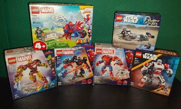 Lego Set - Marvel, Spider-Man, Star Wars - Marvel - Star, Nieuw