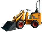 Knikmops Mini Shovels / Kniklader, Wiellader of Shovel