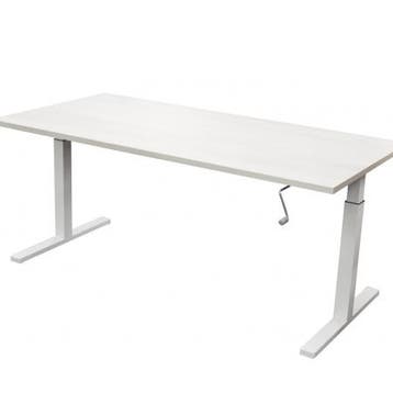 (MDK-102082) Madeko Office slingerbureau 200 x 100 cm, Huis en Inrichting, Bureaus, Ophalen of Verzenden, In hoogte verstelbaar