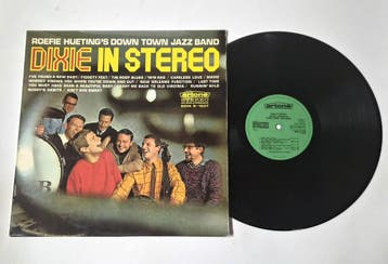 Roefie Hueting's Down Town Jazz Band – Dixie in Stereo, Verzenden, Gebruikt