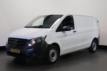Mercedes-Benz Vito L1H1 | Financial Lease voor 178 p/mnd, Stof, Gebruikt, Overige carrosserieën, Wit
