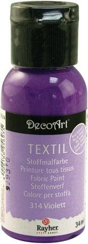 Textielverf Stoffenverf Violet 34 ml, Hobby en Vrije tijd, Knutselen, Nieuw, Ophalen of Verzenden