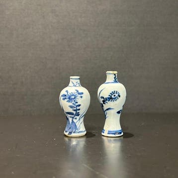 Vaas - Porselein - China - Kangxi (1662-1722) - 2 kangxi