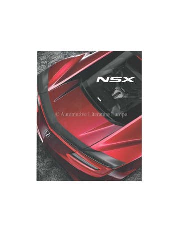 2016 HONDA NSX BROCHURE FRANS, Boeken, Nieuw, Honda, Author