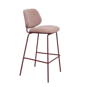 Nieuwe Barstoel Berry - Rood/Grijs Vintage/Café, Ophalen, Nieuw