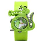 Fako - Kinderhorloge - Slap On Mini - Krokodil - Groen, Verzenden, Nieuw