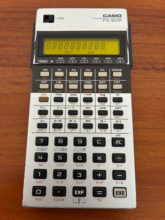 Casio FX-501P Programming Calculator - Computer - met mouw, Spelcomputers en Games, Spelcomputers | Overige Accessoires