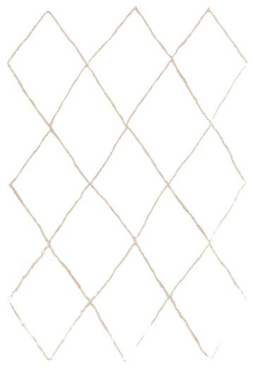 Garden Impressions Diamonds karpet – 200x290 cm taupe -, Nieuw