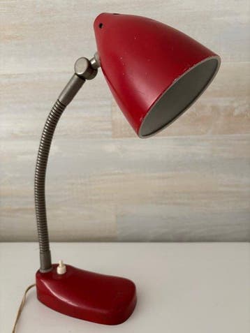 Hala Zeist / SIS Licht - Herman Busquet - Bureaulamp - 1950, Antiek en Kunst, Antiek | Lampen