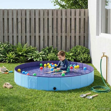 vidaXL Kinderen Zwembad Ø300 x 38 cm Rond voor Kind voor, Verzenden, Nieuw