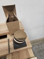 Hotbath Pal always open plug met schroef rond koper, Ophalen of Verzenden, Nieuw, Koper, Bad