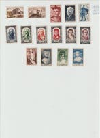 Frankrijk 1950/1959 - 10 jaren 1950 tot 1959 - Yvert&Tellier, Gestempeld