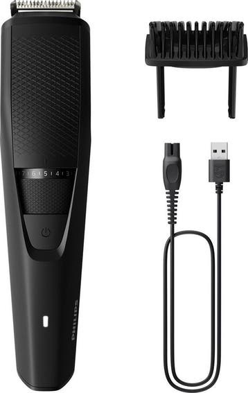 Philips Series 3000 - BT3234/15 - Baardtrimmer - Zwart, Verzenden, Nieuw