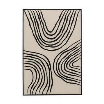 *WOONWINKEL* Kare Design Artistic Bow Schilderij Japandi, Verzenden, Nieuw