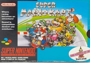 MarioSNES.nl: Super Mario Kart Compleet - iDEAL!, Ophalen of Verzenden, Gebruikt