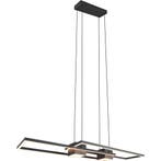 LED Hanglamp Trion Zuru - 37W Dimbare Zwarte LED Hanglamp Al, Ophalen of Verzenden, Nieuw