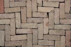 Oude gebakken dikformaten Maastricht (op pallets), Ophalen of Verzenden, Gebruikt, Keramiek, Klinkers
