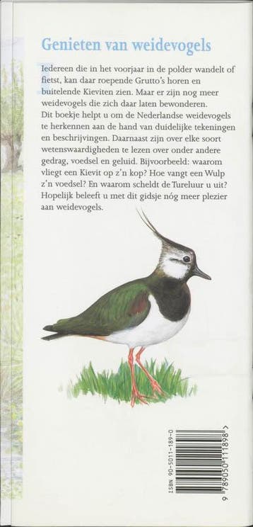 Weidevogels in beeld / In beeld / 1 9789050111898, Verzenden, Gelezen, J. van Gelderen