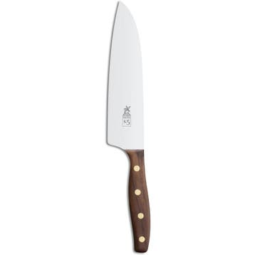 Robert Herder K5 Koksmes XL – RVS – Licht Gebogen – Le, Ophalen of Verzenden, Nieuw, Rvs of Chroom