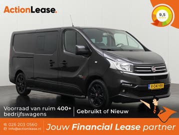 Fiat Talento Dubbel cabine L2 H1 2018 Diesel Handgeschakeld, Auto's, Fiat, Zwart, Nieuw, Zilver of Grijs, Te koop
