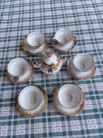 Bavaria - Koffieservies voor 6 (7) - Porselein