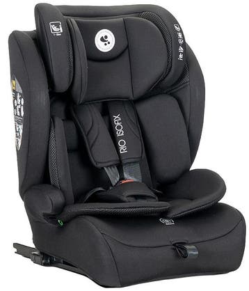 Lorelli Rio Black 76-150 cm i-Size Autostoel, Verzenden, Nieuw, 9 t/m 36 kg, Isofix